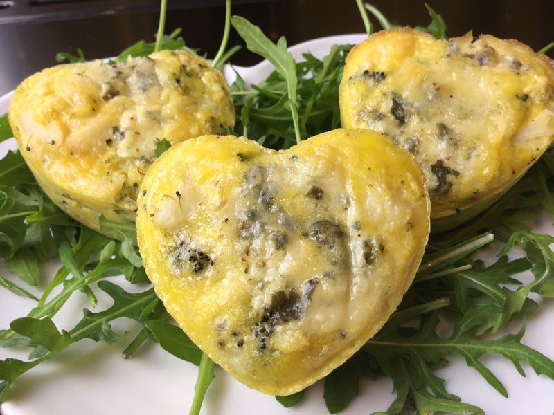 Broccoli and Cauliflower Cheese Muffins
 &ndash; Lucy Bee
