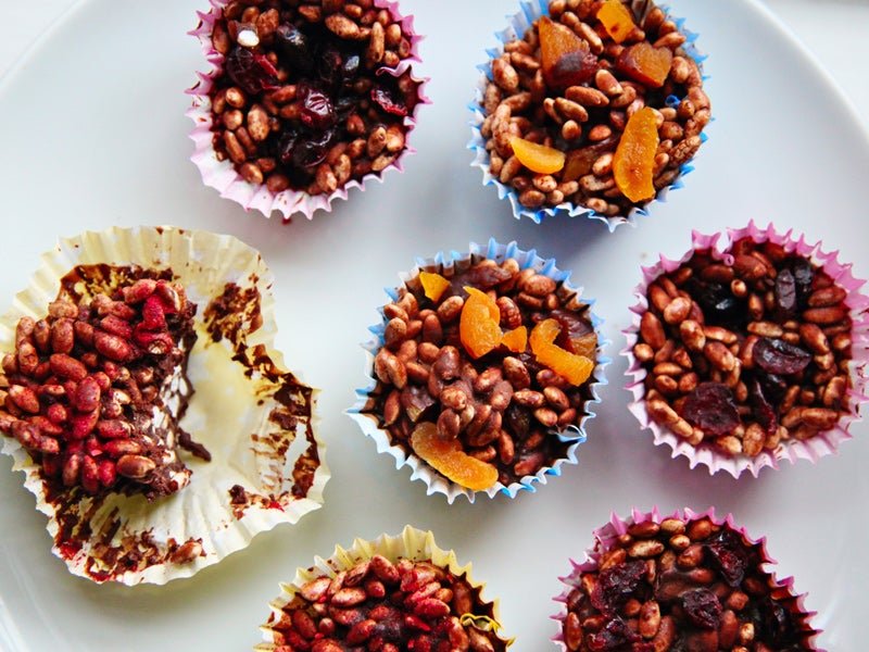 Cacao Crispy Nests with Nut Butter – Dairy Free
 &ndash; Lucy Bee