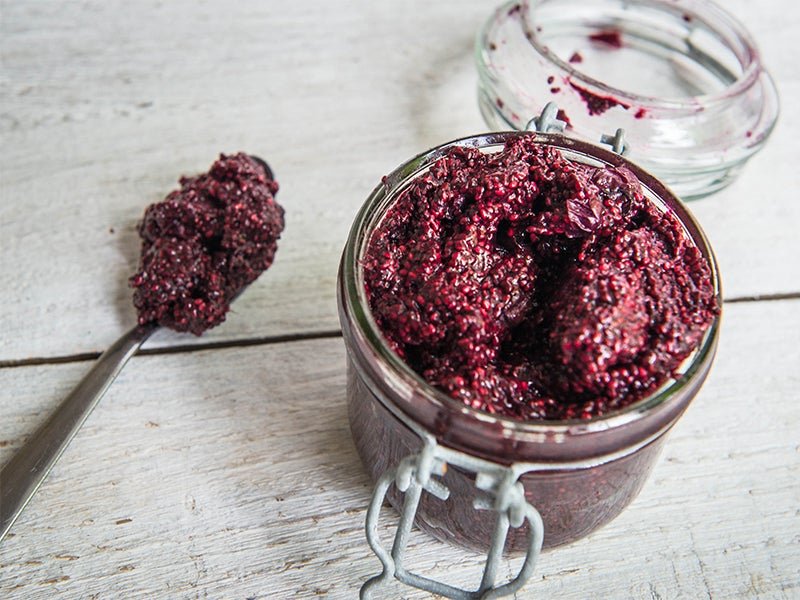 Chia and Berry Chia Jam | Lucy Bee Shop Recipes