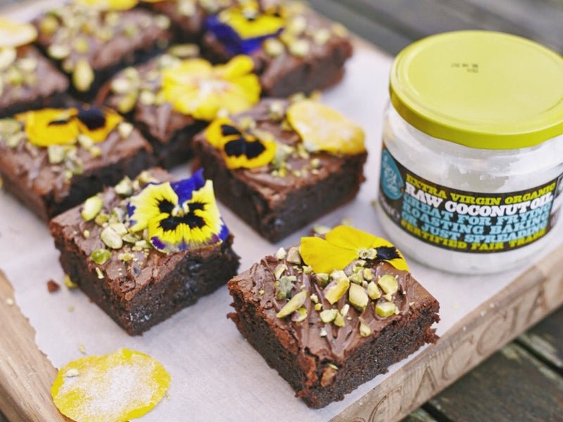 Himalayan Salted Avocado Brownies
 &ndash; Lucy Bee