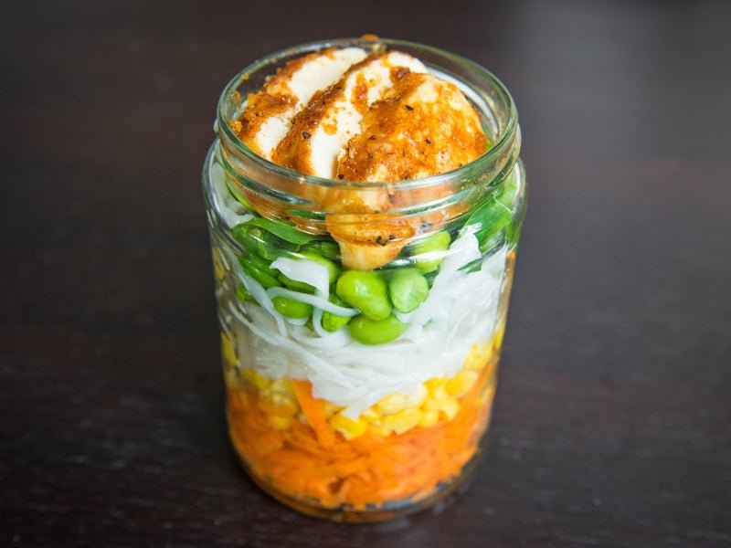 Lucy Bee Miso Tofu Ramen Jar Meal Prep