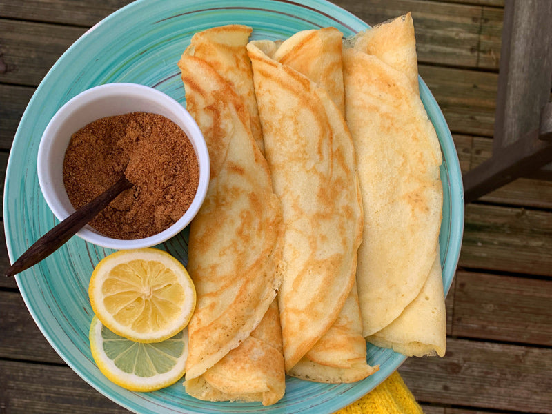 Pancakes with Coconut Milk | Lucy Bee