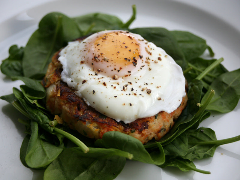 Parsnip, Carrot and Thyme Rosti
 &ndash; Lucy Bee