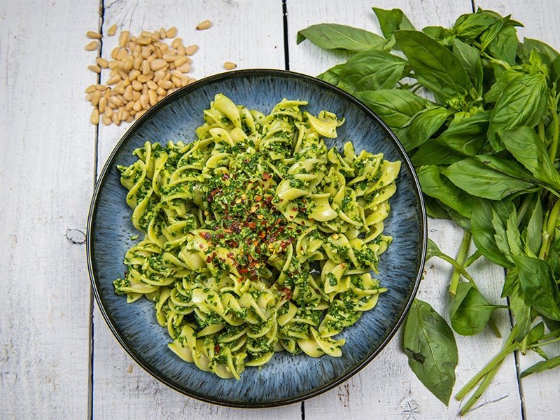 Starseed Sacha Inchi Spinach Pesto | Lucy Bee Shop Recipes