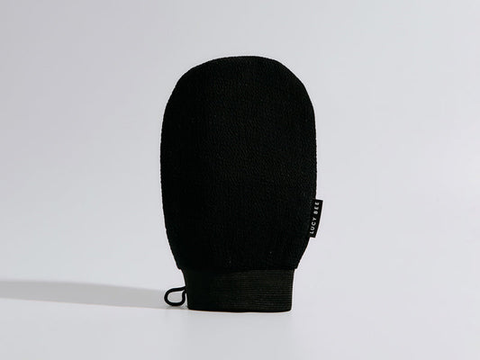 lucy bee exfoliating body mitt for hands feet and elbows