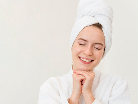 lucy bee skincare routine to help support skin damaged through over exfoliating or retinol use