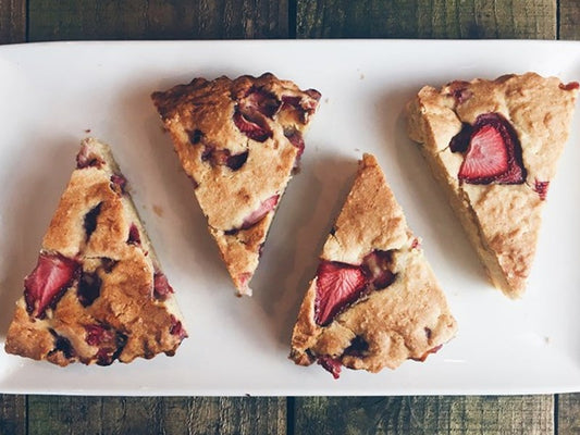 Strawberry and Almond Bake