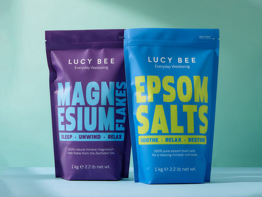 Epsom Bath Salts vs Magnesium Bath Flakes: What’s the Difference?