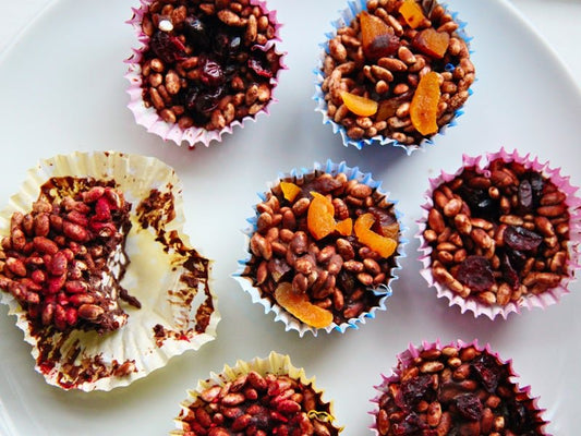 Cacao Crispy Nests with Nut Butter – Dairy Free