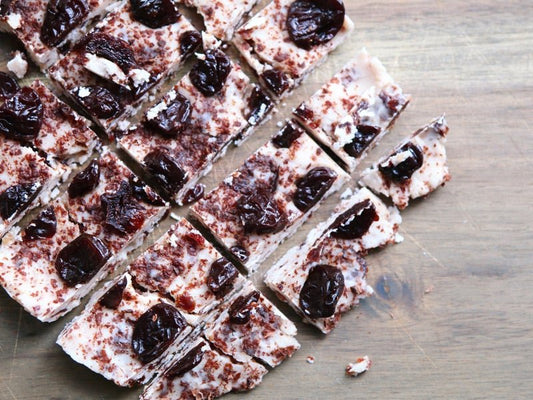 Creamed Coconut and Cherry Fudge