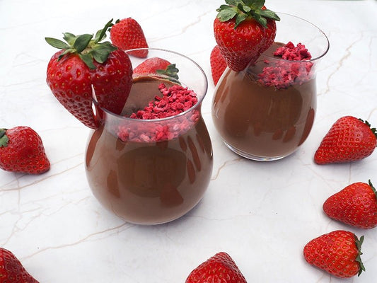 Vegan Chocolate Pudding Pots