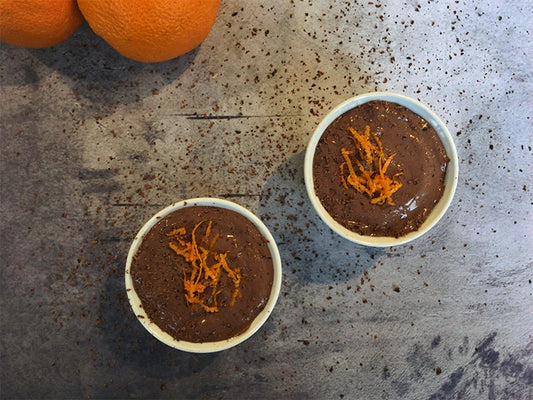 Vegan Chocolate Orange Mousse