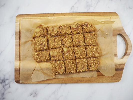 Spiced Apple Flapjack