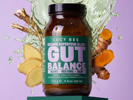 gut balance with digestive enzymes turmeric and ginger
