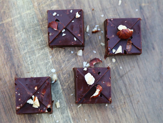 Hazelnut Chocolates with Nut Butter