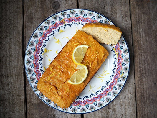 Coconut and Lemon Drizzle Cake