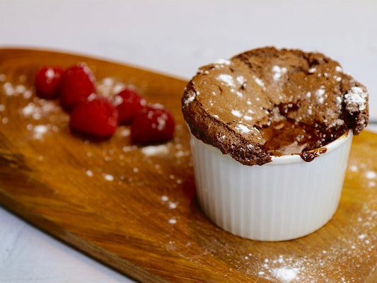 Chocolate Molten Cake with Cacao