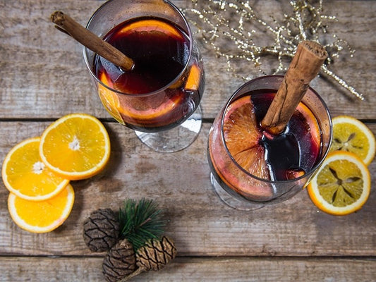Spiced Mulled Wine with Chai Blend