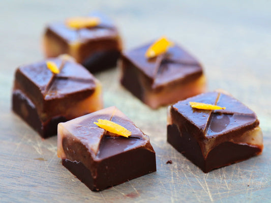 Orange and Cardamom Chocolates