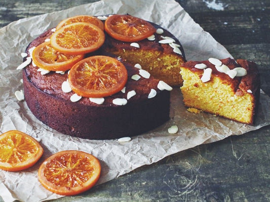 Orange Clementine Cake with Ground Almonds