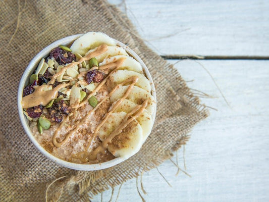 Peanut Butter Cacao Overnight Oats