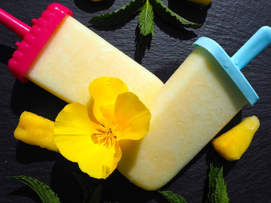 Pina Colada Ice Lollies