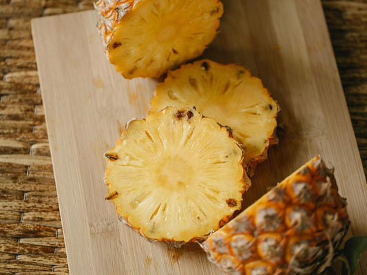 organic gut balance contains pineapple enzyme bromelain
