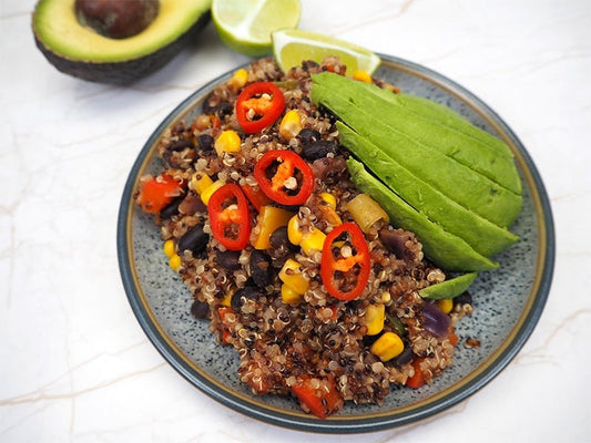 Quinoa and Black Bean Bake