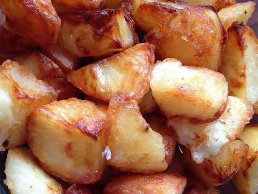 Roast Potatoes Using Lucy Bee Coconut Oil