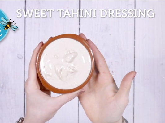 Sweet Tahini Dressing with Starseed Omega 3 Oil