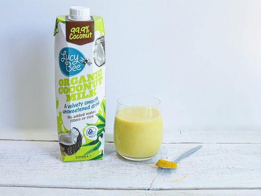 Tropical Turmeric Blend Smoothie with Coconut Milk