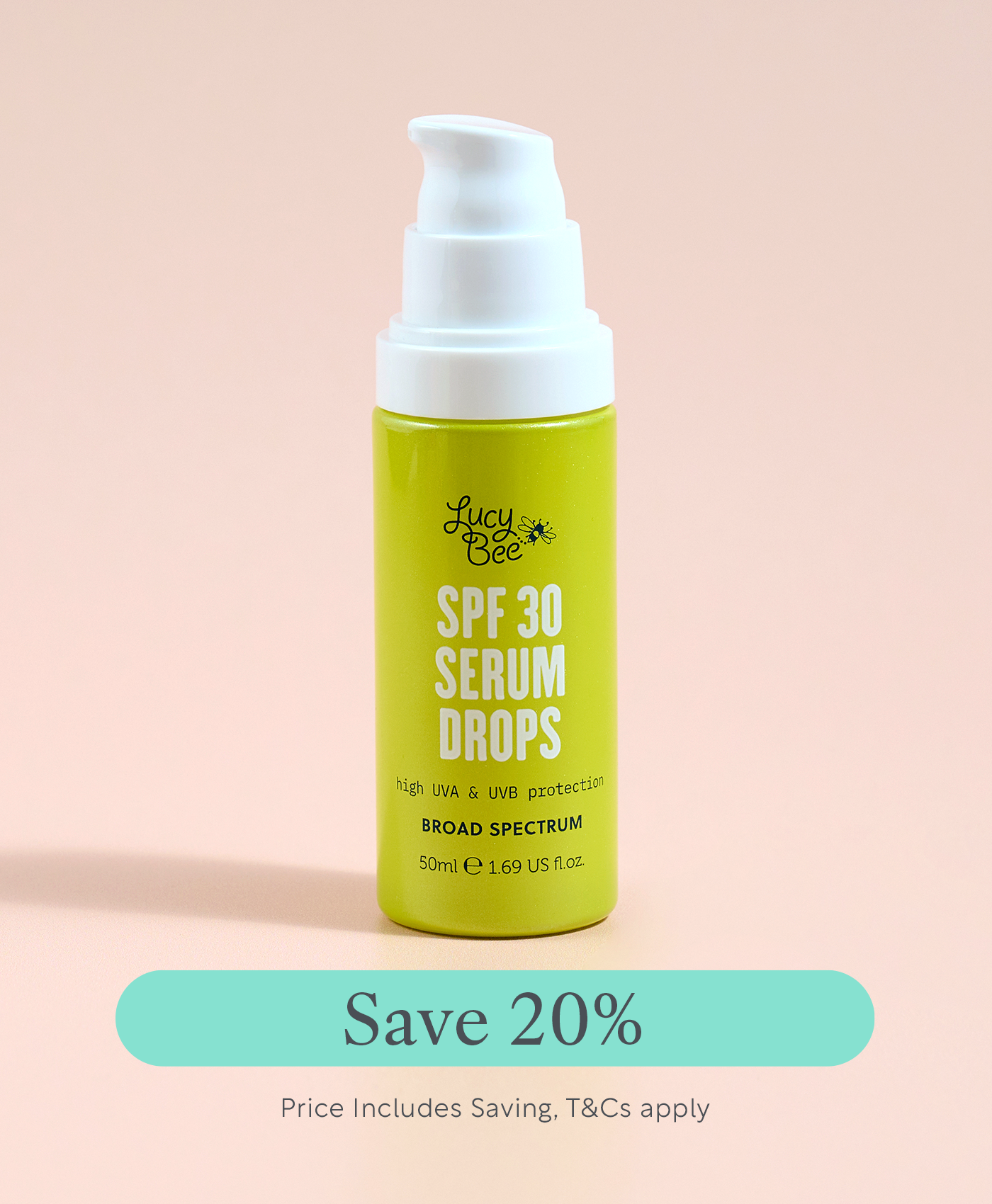 2-in-1 Hydrating Face Serum with Broad Spectrum SPF 30, 50ml