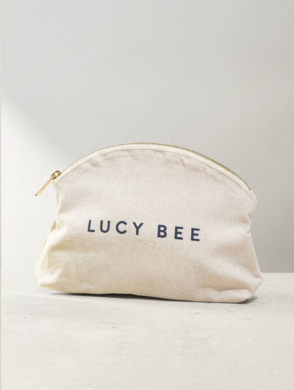 Organic Fair Trade Cotton Beauty Bag