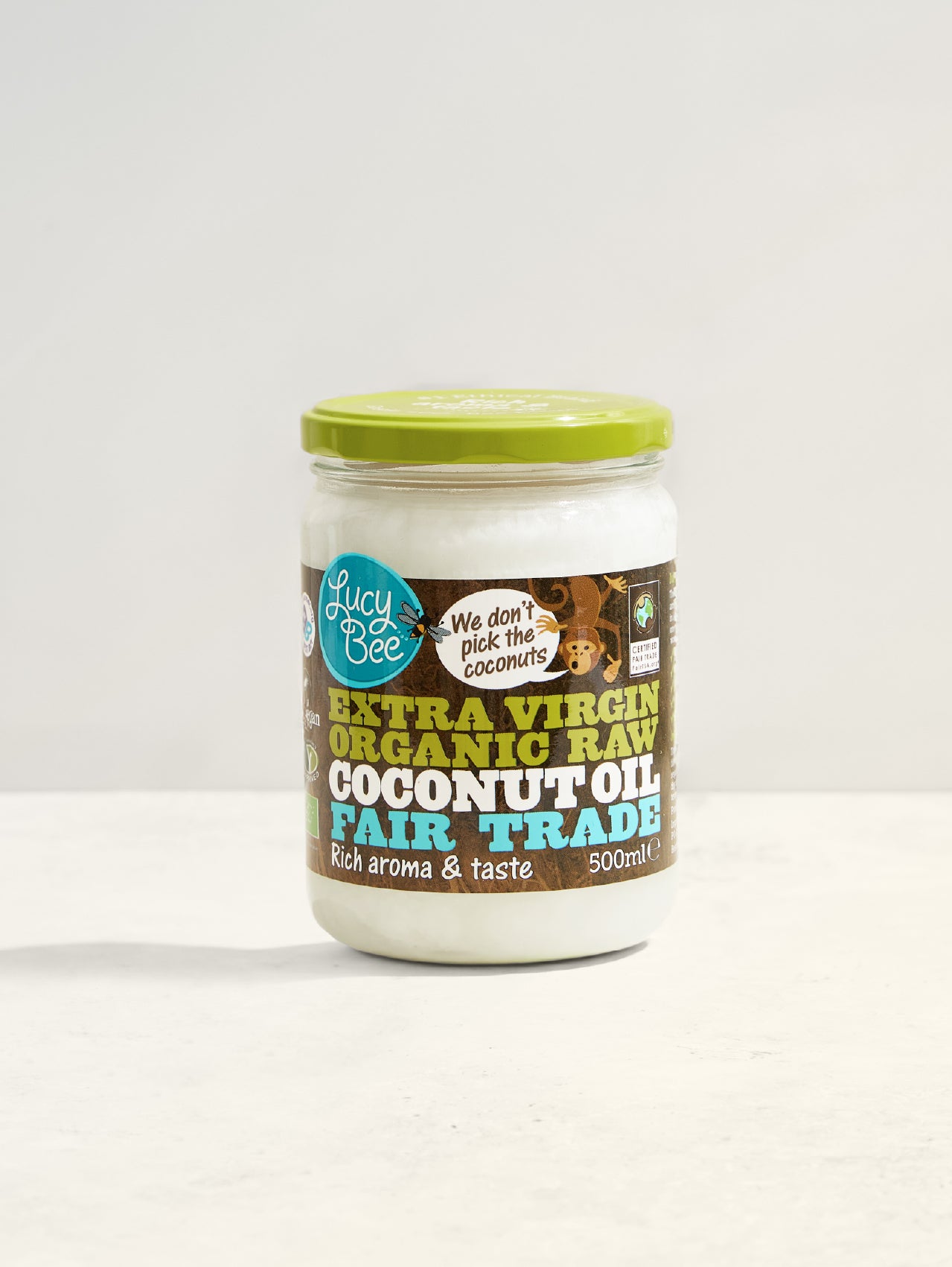 Extra Virgin Raw Organic Coconut Oil 500ml