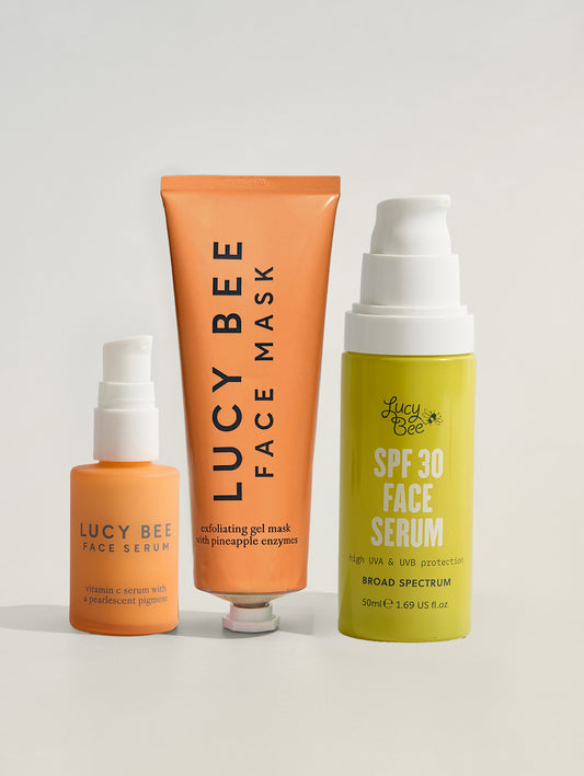 Daily Brigtening Skincare for Sensitive Skin by Lucy Bee