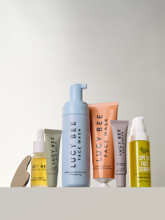 Glowing Skincare routine by Lucy Bee