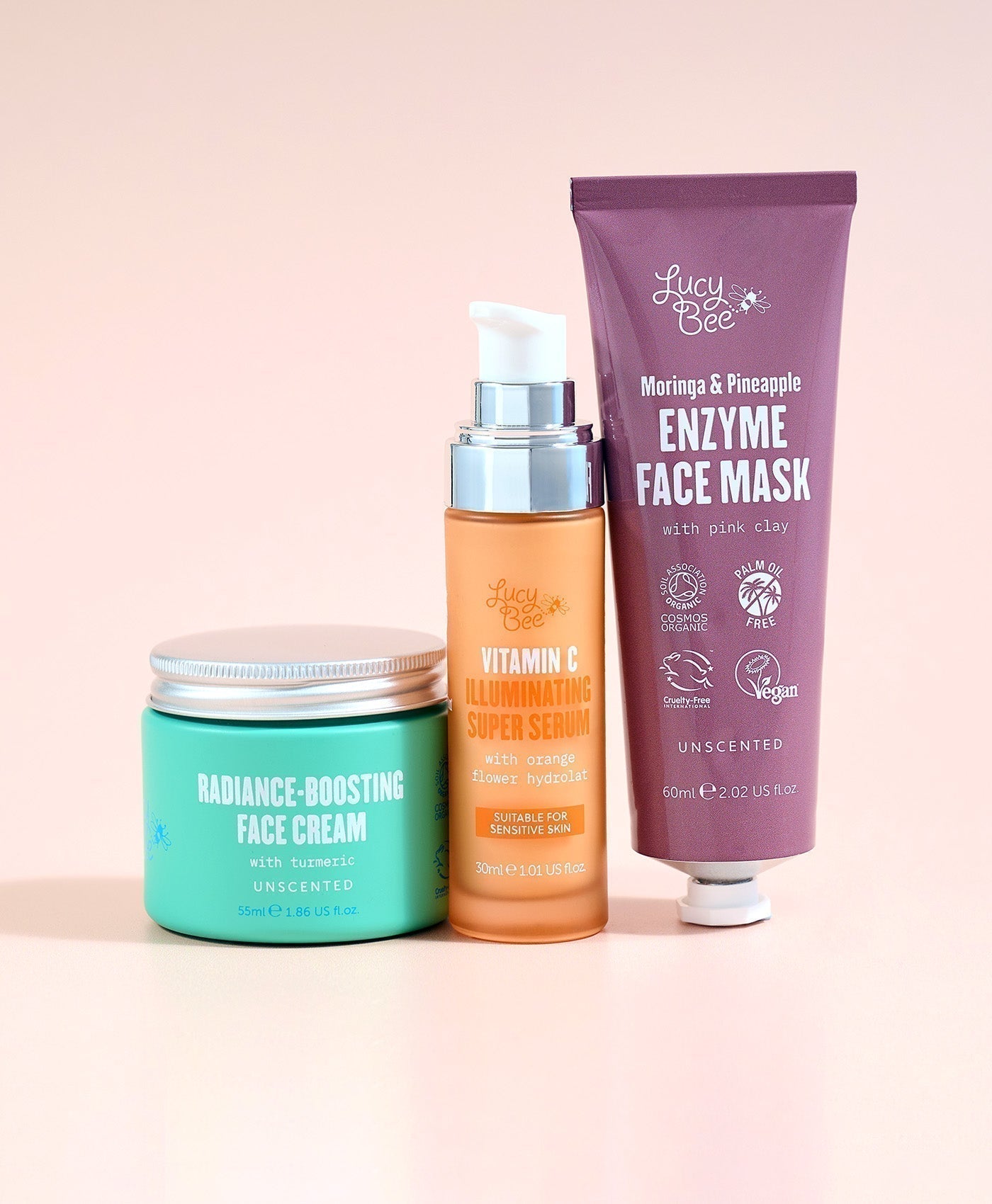 Skincare routine for glowing skin by lucy bee