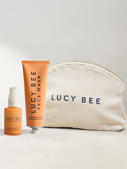 Lucy Bee Brightening Skincare Routine