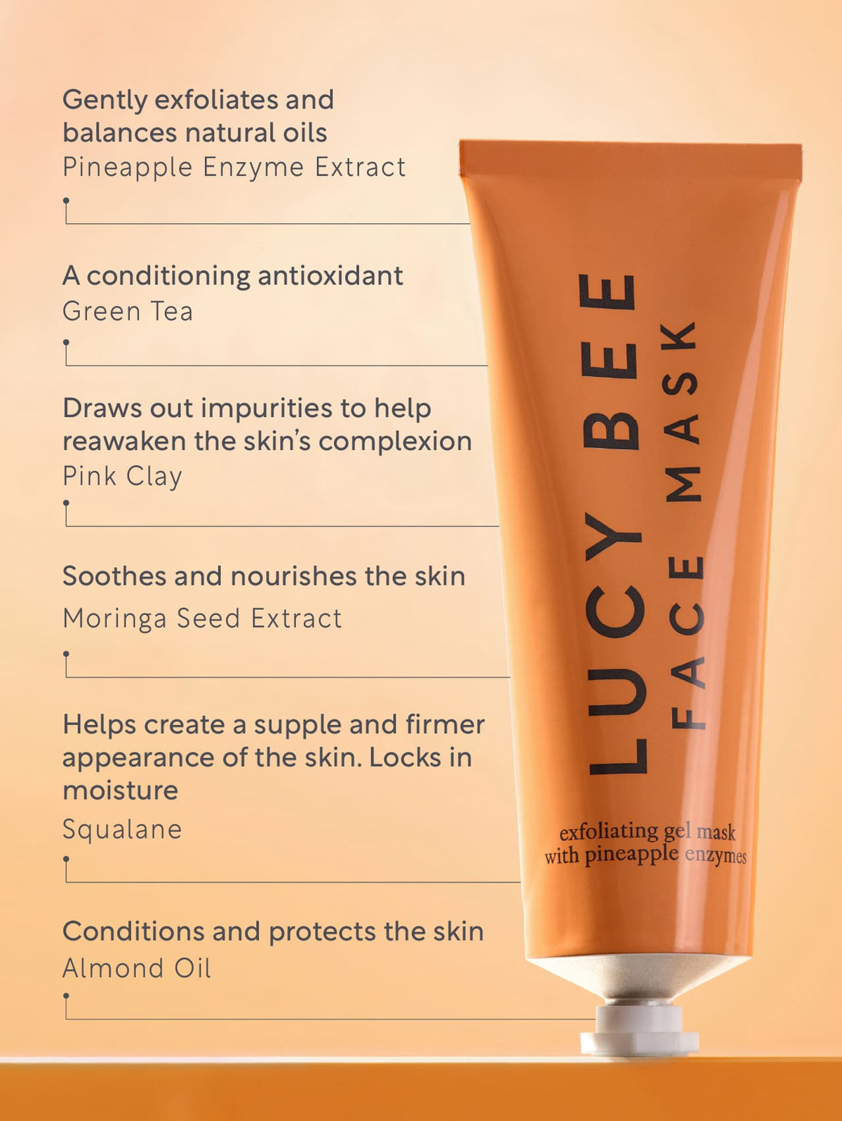 Organic Hydrating Pink Clay Face Mask for Sensitive Skin – Lucy Bee