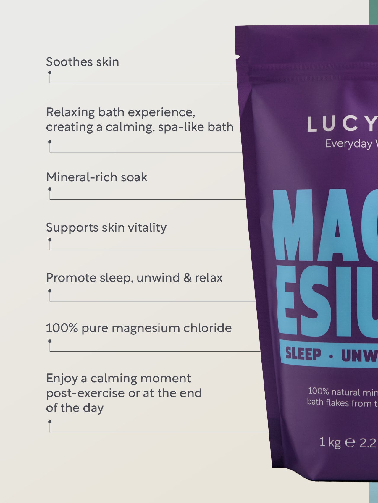 Lucy Bee Magnesium Salts Benefits