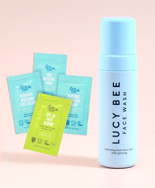 Natural Acne Skincare for Teens Sample Kit by Lucy Bee