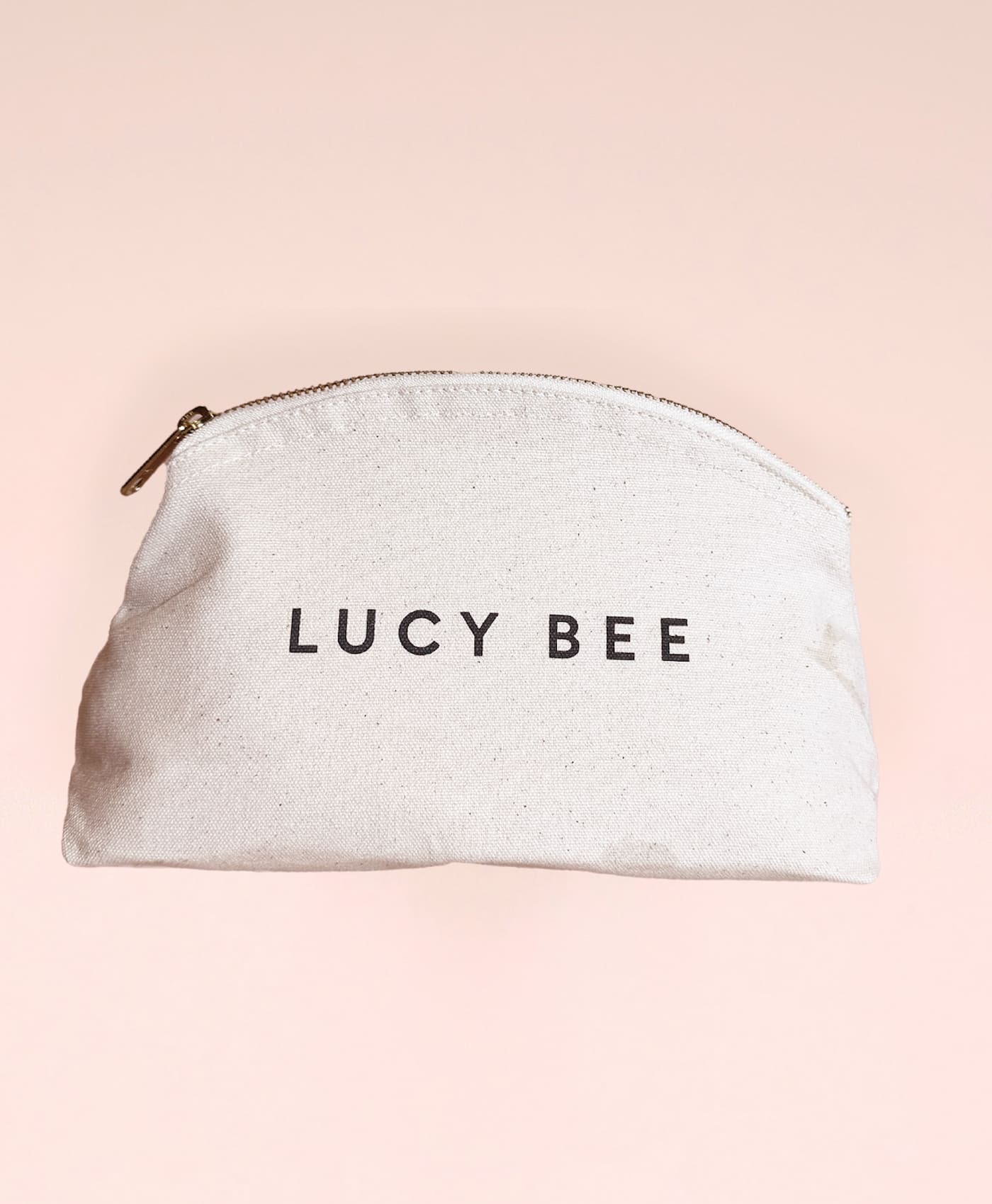 Lucy Bee Organic Fair Trade Cotton Beauty Bag