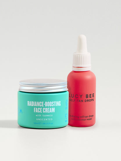 Tanning Drops and Face Cream Bundle