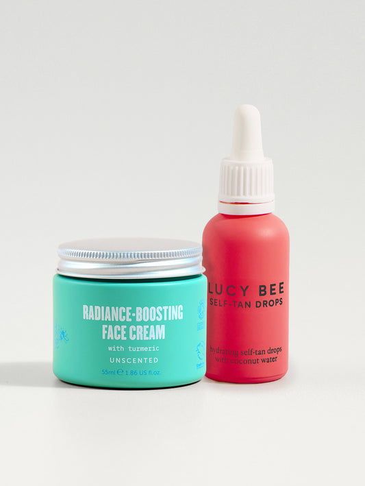 Tanning Drops and Face Cream Bundle