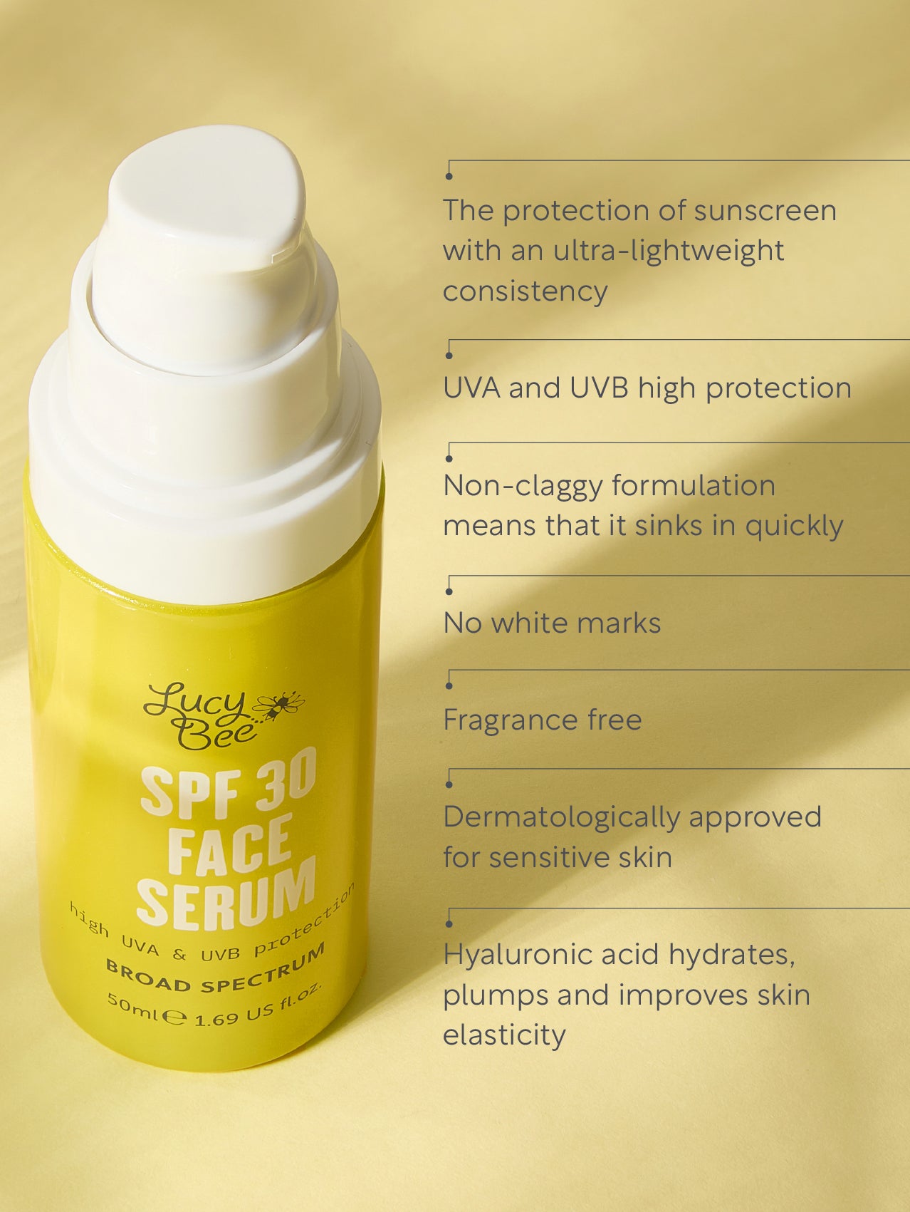 2-in-1 Hydrating Face Serum with Broad Spectrum SPF 30, 50ml