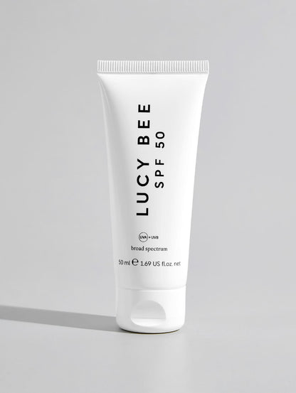Lucy Bee SPF 50 Face Sunscreen Vegan and Cruelty Free