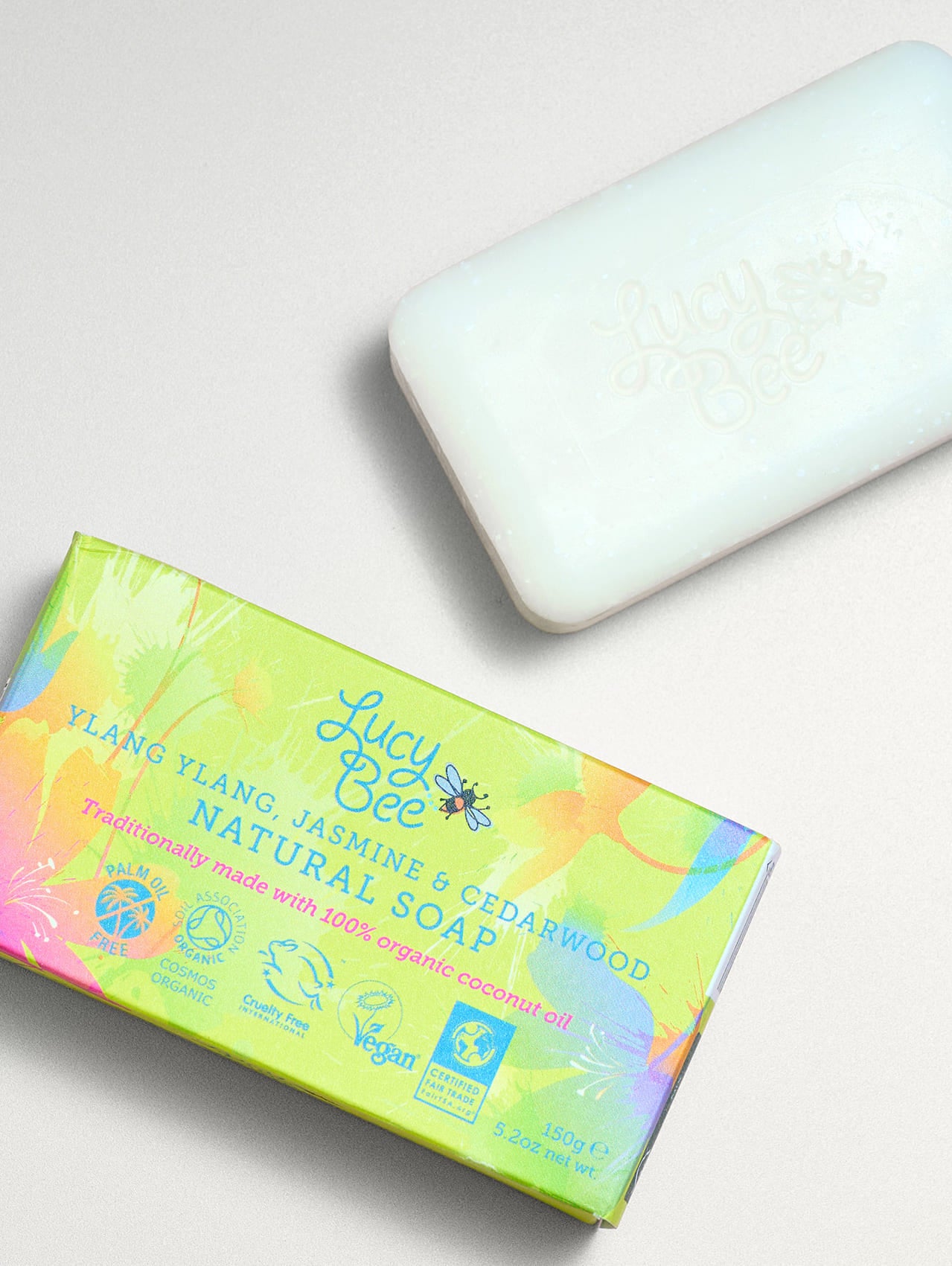 Ylang Ylang Jasmine and Cedarwood Natural Bar 150g