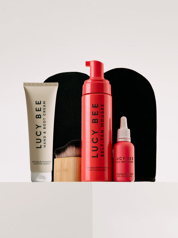 Natural Looking Fake Tan Self-Tanning Kit from Lucy Bee