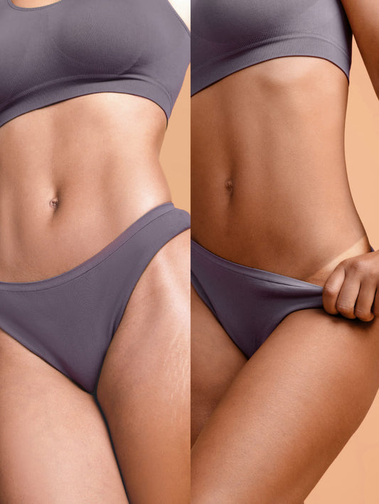 tan mousse before and after for bronzed skin