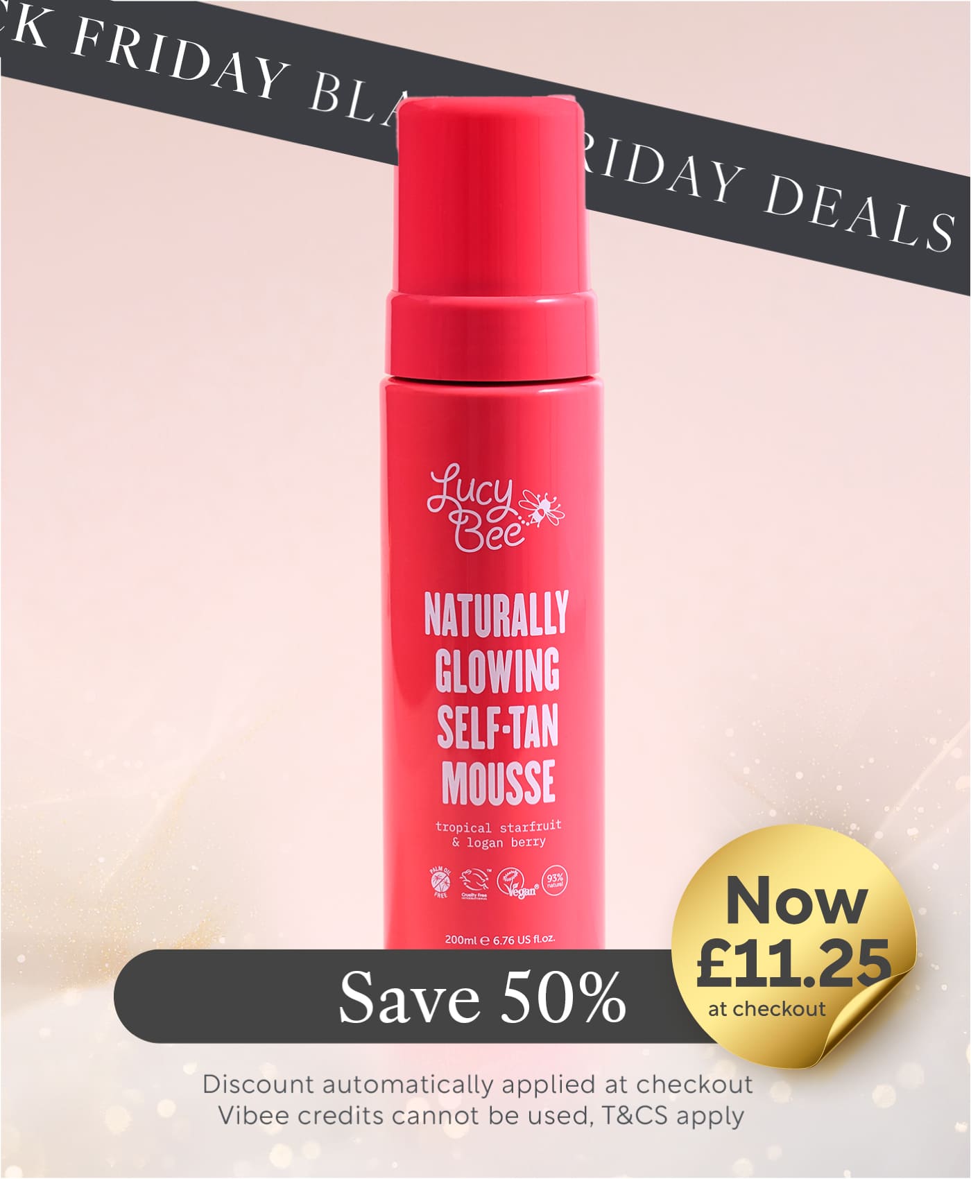 Naturally Glowing Self-Tan Mousse 200ml